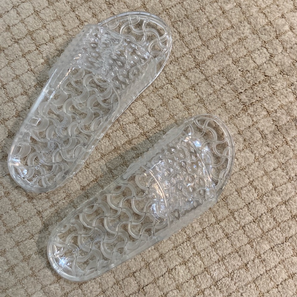 Chinese Laundry Clear Jelly Slides